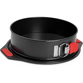 Форма для випічки Woll Springform Ø 26 см – нержавіюча сталь, антипригарне покриття, силіконові ручки, для випічки тортов, сумісна з духовкою, можна мити в посудомийній машині