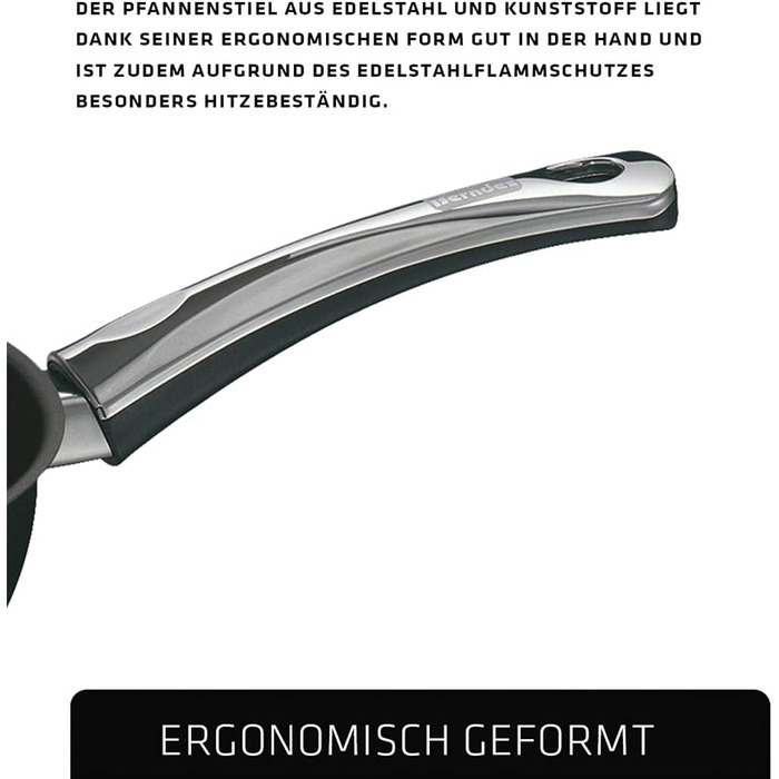 Каструля Berndes Injoy Special Edition з нержавіючої сталі, 5 літрів, з кришкою, для всіх типів плит (індукція)