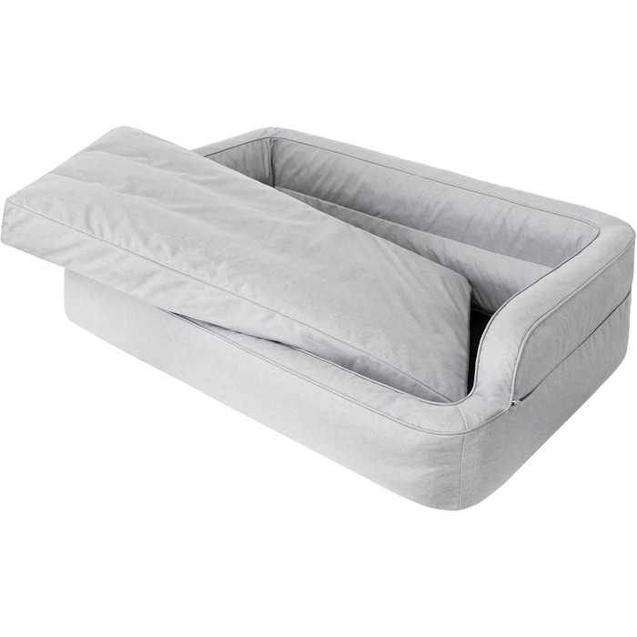 Ліжко для собак PillowPrim XL 96x62 см, знімний чохол, кошик для собак, ліжко для кішок, диван для собаки, ясен