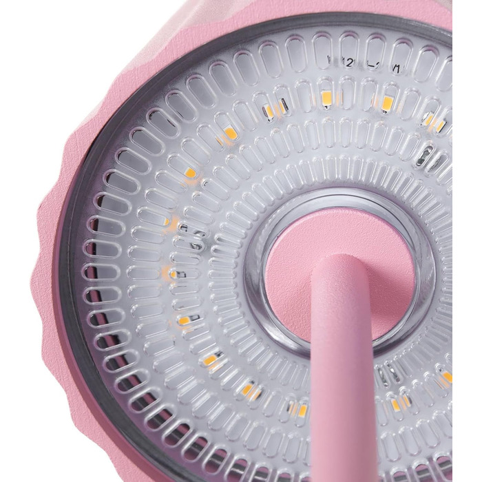 Lindby LED акумуляторна бездротова настільна лампа з датчиком дотику, рожева, IP54 (для внутрішнього та зовнішнього використання)