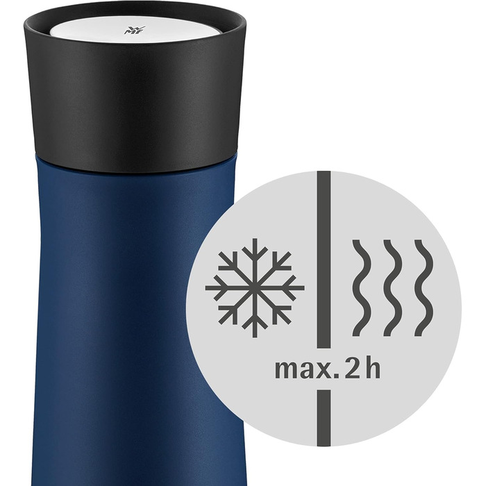 Термокружка WMF Impulse, 350 мл, з автоматичним клапаном, 360° отвір, зберігає напої гарячими до 8 годин/холодними до 12 годин, колір Green