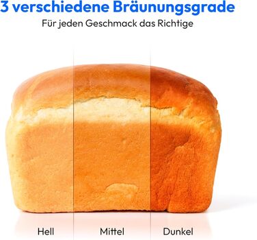 Хлібопекарня MEDION MD 12040: 20 програм, 1600г, 3 ступені пропікання, таймер