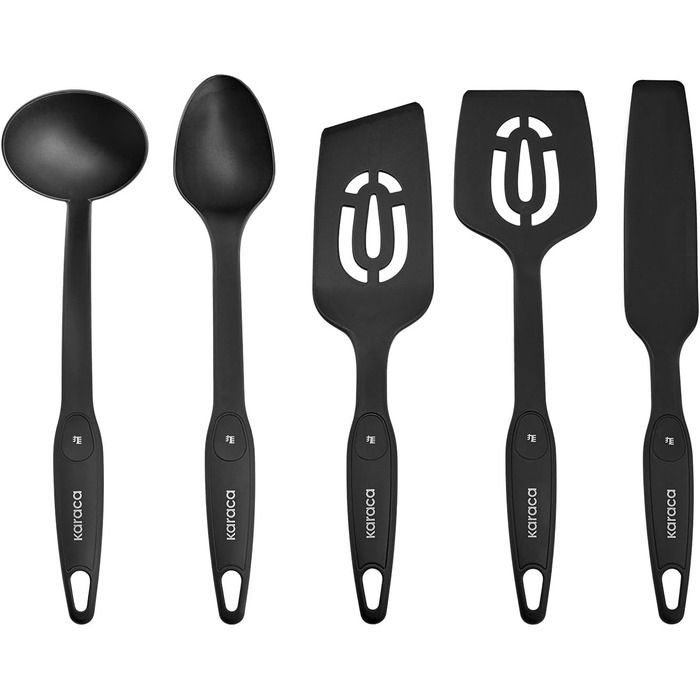 Набір каструль та сковорідок Karaca Ceramica Steel 3Ply: 13 предметів, чорний/золотий, з нержавіючою сталлю та керамічним покриттям