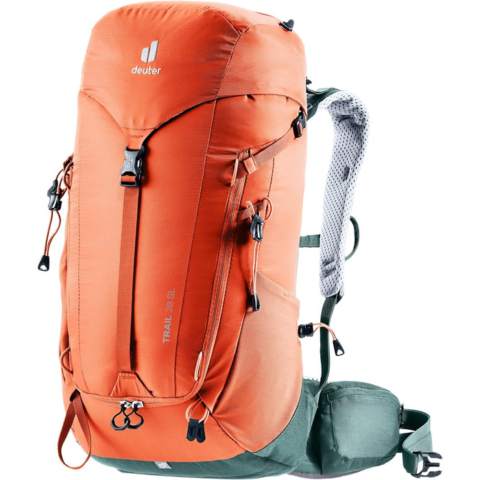 Рюкзак для походів deuter Women's Trail 28 Sl (28л, паприка-лісовий, одномісний)