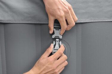 Надувний гідромасажний басейн-джакузі Bestway LAY-Z-SPA XXL WLAN Grenada AirJet, овальний, 270 x 180 x 71 см