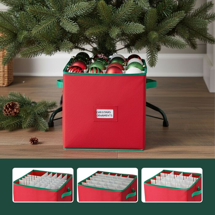 Коробка для зберігання новорічних кулі