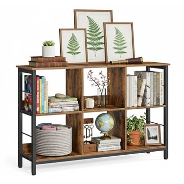 Індустріальна полиця Relaxdays з 6 секціями