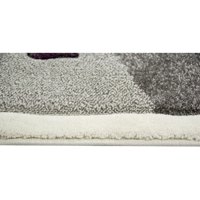 Дитячий килимок ігровий килимок дитячий килимок з веселкою єдинорога в сіро-кремовому кольорі (160x230 см)