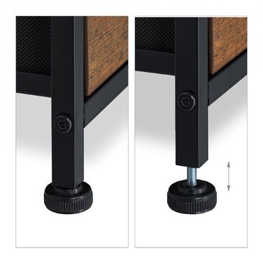 Комод Relaxdays з 5 висувними ящиками