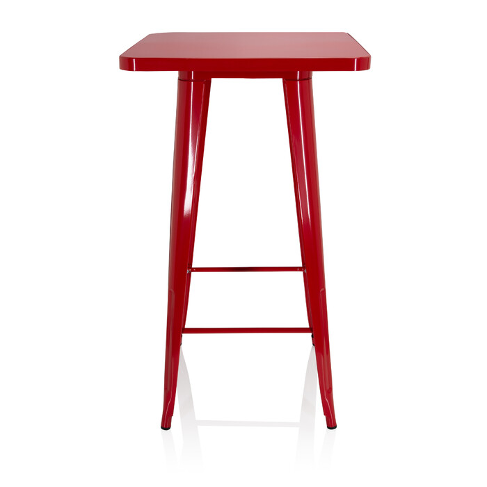 Стіл Барний / Металевий VANTAGGIO HIGH T червоний для офісу