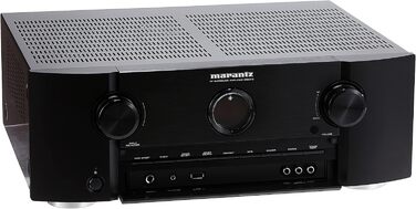 Marantz SR6015 9.2-канальний AV-ресивер,  7 входів і 3 виходи HDMI, відео 8K, WiFi,  Dolby Atmos, AirPlay 2, HEOS Multiroom, чорний