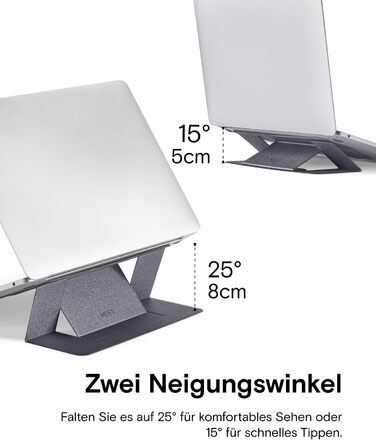 Підставка для ноутбука MOFT, складний, регульований кут нахилу, для MacBook Air/Pro 11-16