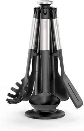 Набір кухонних аксесуарів Joseph Joseph Elevate 5 шт. з силікону, BPA-free, антипригарне покриття, нержавіюча сталь