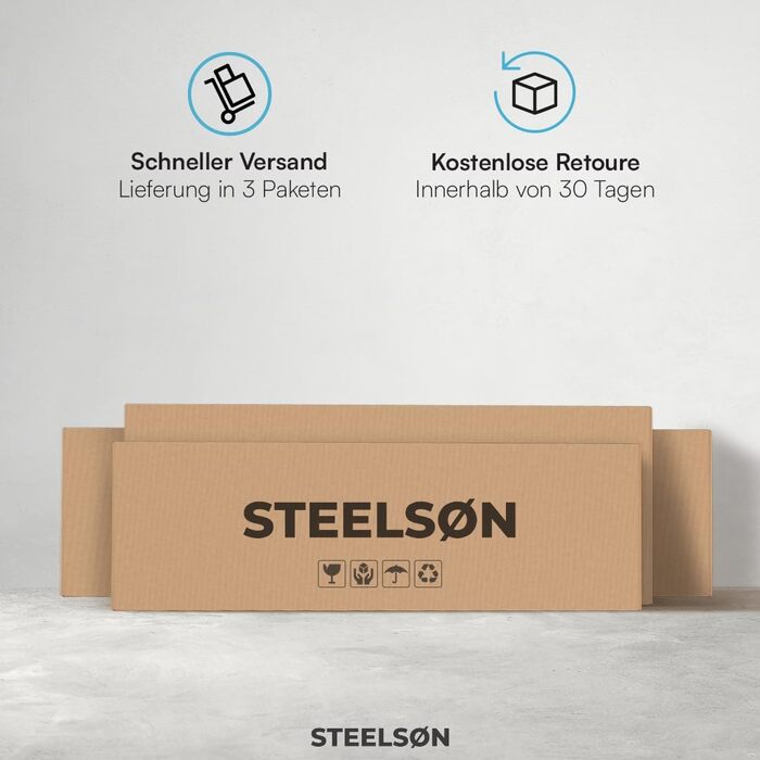 Сарай садовий STEELSØN Novara 192x92x151 см - пластиковий, з вікном, під дерево, темно-сірий, дах двосхилий