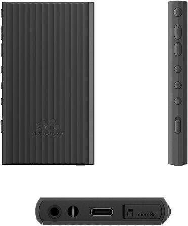 MP3-плеєр Sony Walkman NW-A306 з сенсорним екраном, 32 ГБ, до 36 годин автономної роботи, покращена якість звуку, Wi-Fi, чорний