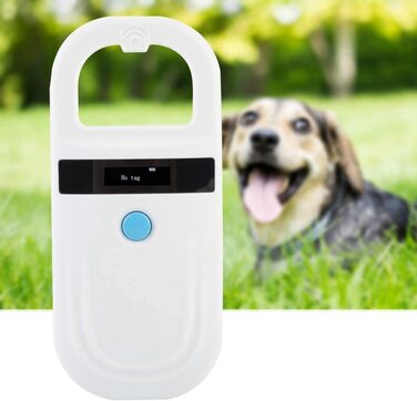Божевільний сканер зчитувача мікрочіпів для домашніх тварин, акумуляторний сканер тегів для домашніх тварин FDX-B (ISO11784/85), сканер мікрочіпів для домашніх тварин (ISO11784 / 85)