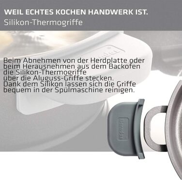 Каструля Berndes Bonanza з кришкою з термостійкого скла, силіконовими ручками, 20 см, алюмінієвий лит, антипригарне покриття, 2.3 л, чорна, Classics