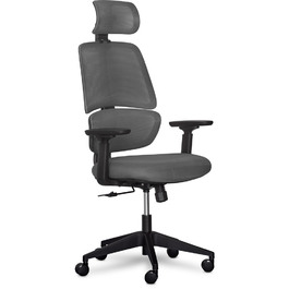 Крісло Mealux Leo Air Dark Grey (арт.Y-543 KBG)
