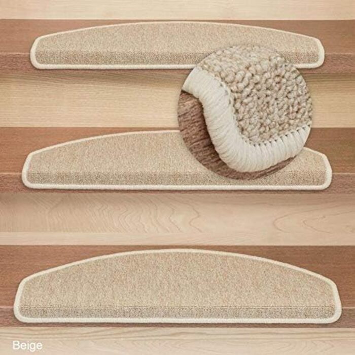 Набір автомобільних підлогових килимків Metzker Rambo Beige (15 шт.)