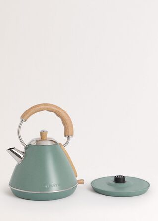 Електричний чайник RETRO M - 1л, салатовий (2200W, з антикальк-фільтром та автовимкненням)