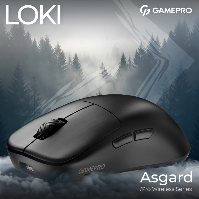 Бездротова ігрова миша GamePro Asgard Loki (GM022B)