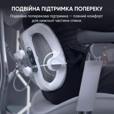 Ергономічне офісне крісло SIHOO Doro S300 white з поперековою підтримкою та підлокітники 6D