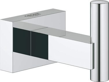 Аксесуари Ванна (унітаз 3 в 1, матеріал скло/метал) хром, 40407001, білий & Essentials Аксесуари Змінна насадка для щітки білий 40791001 (2-в-1, кутова, одинарна)