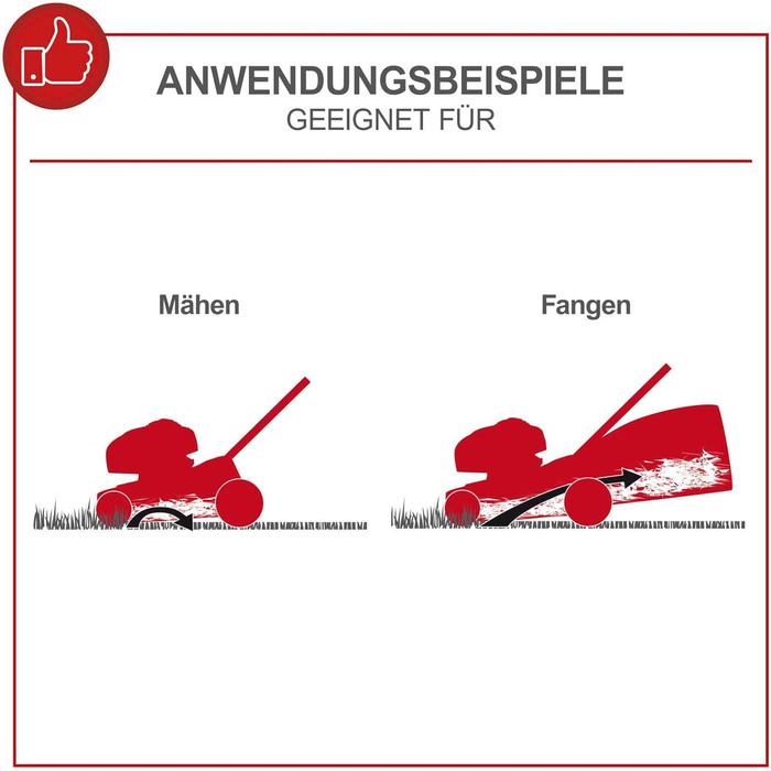 Бензиновий газонокосарка Scheppach MP132-40 - 3.3 PS, ширина 40 см, 3 положення висоти стрижки, кошик 35 л, легкий та компактний, великі колеса, Solo