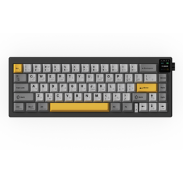 Бездротова механічна клавіатура Ajazz AK650 Flying Fish Switch - Black (AK650-FF-BGY)