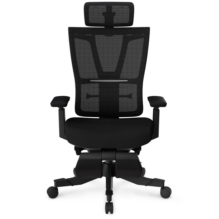 Крісло Mealux S6 Air Fabric Black (арт. HF-S6 F/B)