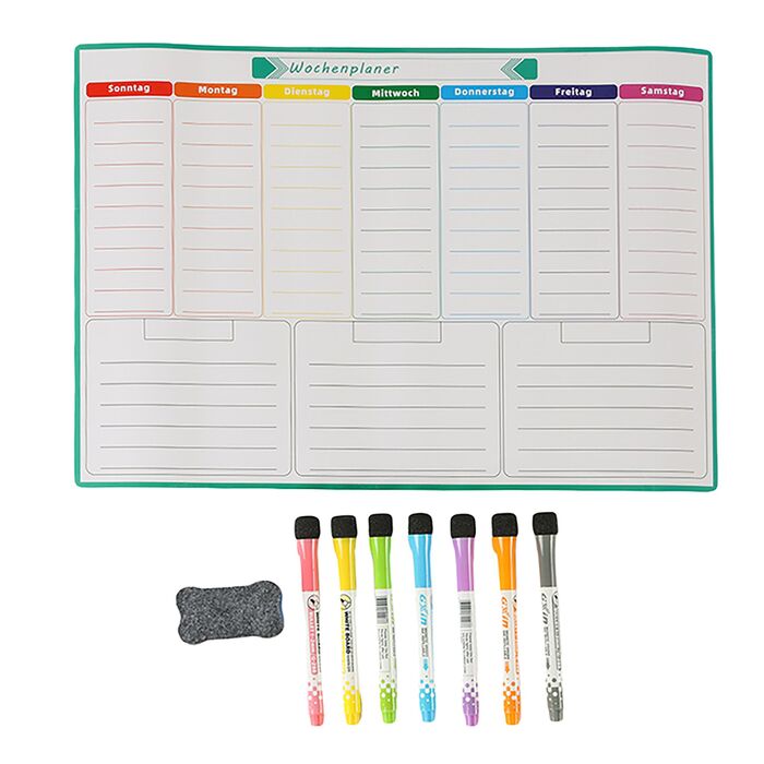 Набір магнітного планувальника тижня Relaxdays A3