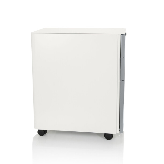 Модельний рол-контейнер COLOR I (білий / сірий метал) від hjh OFFICE