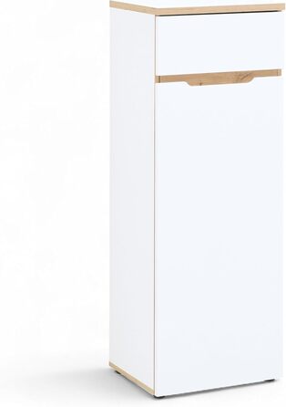 Роликовий контейнер Stella Trading Memphis для офісу, білий / Artisan Eiche, 45 x 66 x 55 см