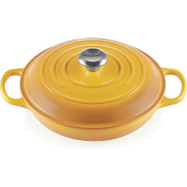 Le Creuset Signature Казанок з чавуну, Ø 30 см, 3,5 л, Azure (Coastal Blue), для всіх типів плит, включаючи індукцію