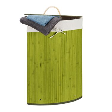 Кошик для білизни Relaxdays з бамбука