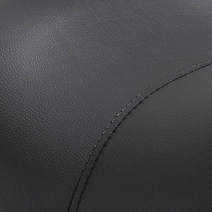 HOMCOM Saddle Stool Робочий стілець Поворотний стілець з регулюванням висоти з оббивкою чорного кольору, ідеально підходить для косметики та офісу