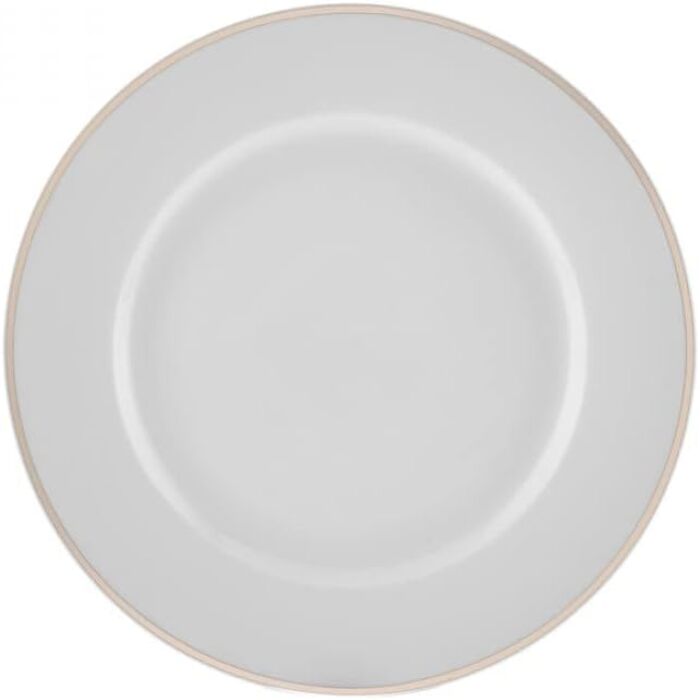 Предмети Набір порцелянового посуду на 6 персон Унікальний дизайн, раунди, комбіноване обслуговування, білий порцеляновий посуд, щоденний та спеціальний посуд 24 предмети золото, 24