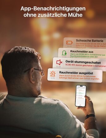 X-Sense Детектор диму та CO з Wi-Fi, 2-в-1, SC06-WX, 1 шт.