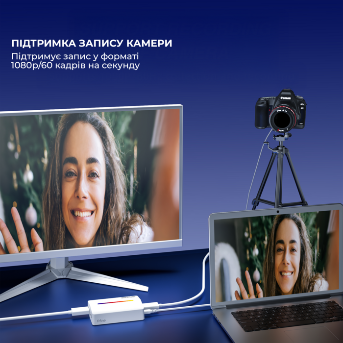 Пристрій захоплення відео Fifine V3W Game collection card