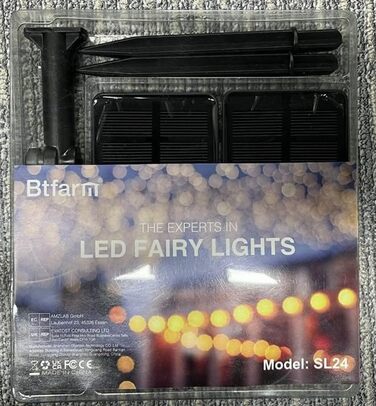 Сонячні ліхтарі Fairy Lights, 2х15М 150 LED, 8 режимів, IP65 водонепроникні, сонячні вуличні (теплий білий, 2 шт. -8М)