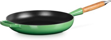 Сковорода LE CREUSET Signature з чавуну з дерев'яною ручкою, 28 см (Bamboo)