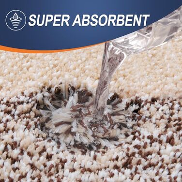 Килимок для ванної кімнати OLANLY, мікрофібра, антиковзання, 50.8 x 81.3 см (44' x 24', Коричневий)