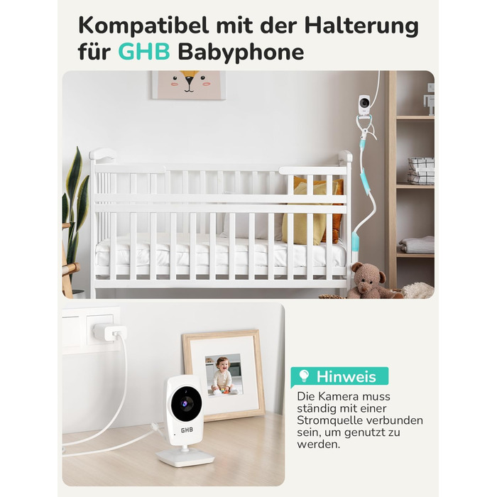 Відеоняня GHB з камерою та LCD-екраном 3.2