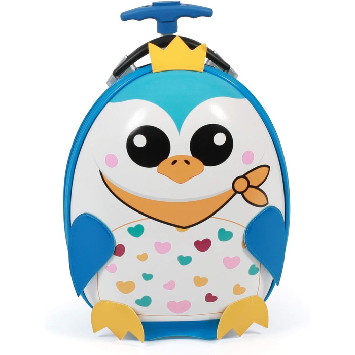 Візок дитячий Bayer Chic 2000, Hard Shell, Penguin Дитячий багаж, 40 см, 12 літрів, Пінгвін 40 см Пінгвін