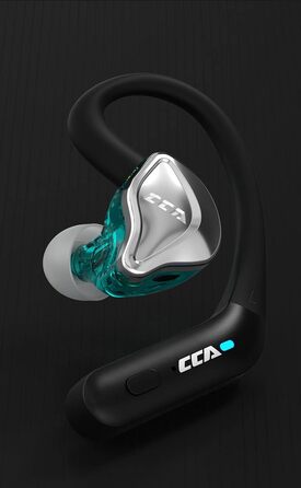 Модуль CCA KZ AZ09 PRO, кабель для навушників IEM, бездротовий AptX, водонепроникний, з мікрофоном