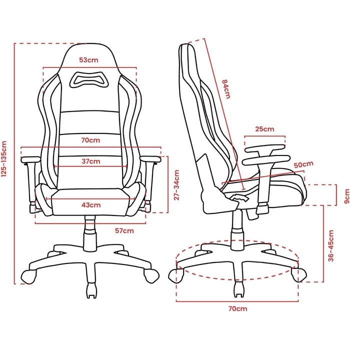 Ігровий та офісний крісло Arozzi Torretta Premium з SoftFabric™, ергономічний дизайн, 3D підлокітники, висока спинка, регульована решітка, 2 подушки – (Ash)