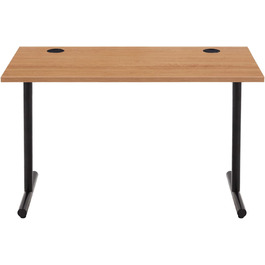 Бренд Domopolis Письмовий стіл Movian Plain, бук/чорний, 120x60x73.6 см