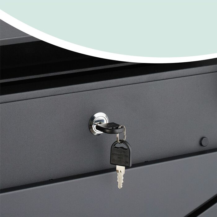 Скріпка Relaxdays з відсіком для газет