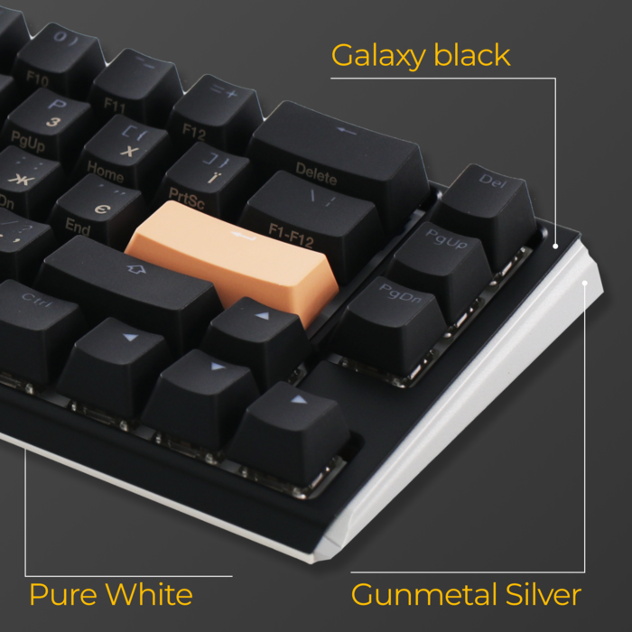 Механічна клавіатура Ducky One 3 Mini Cherry MX Brown RGB Black UA