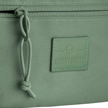 Поясна сумка для жінок і чоловіків - Erik Small - Сумка на пояс з гнучким ремінцем для фестивалю - Стильна нагрудна сумка через плече - водовідштовхувальна шавлієво-зелена